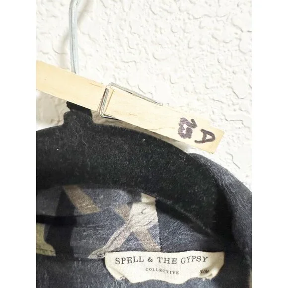 Spell And The Gypsy Collective Nightingale Reversible Kimono Floral Size‎ S/M - Picture 8 of 8